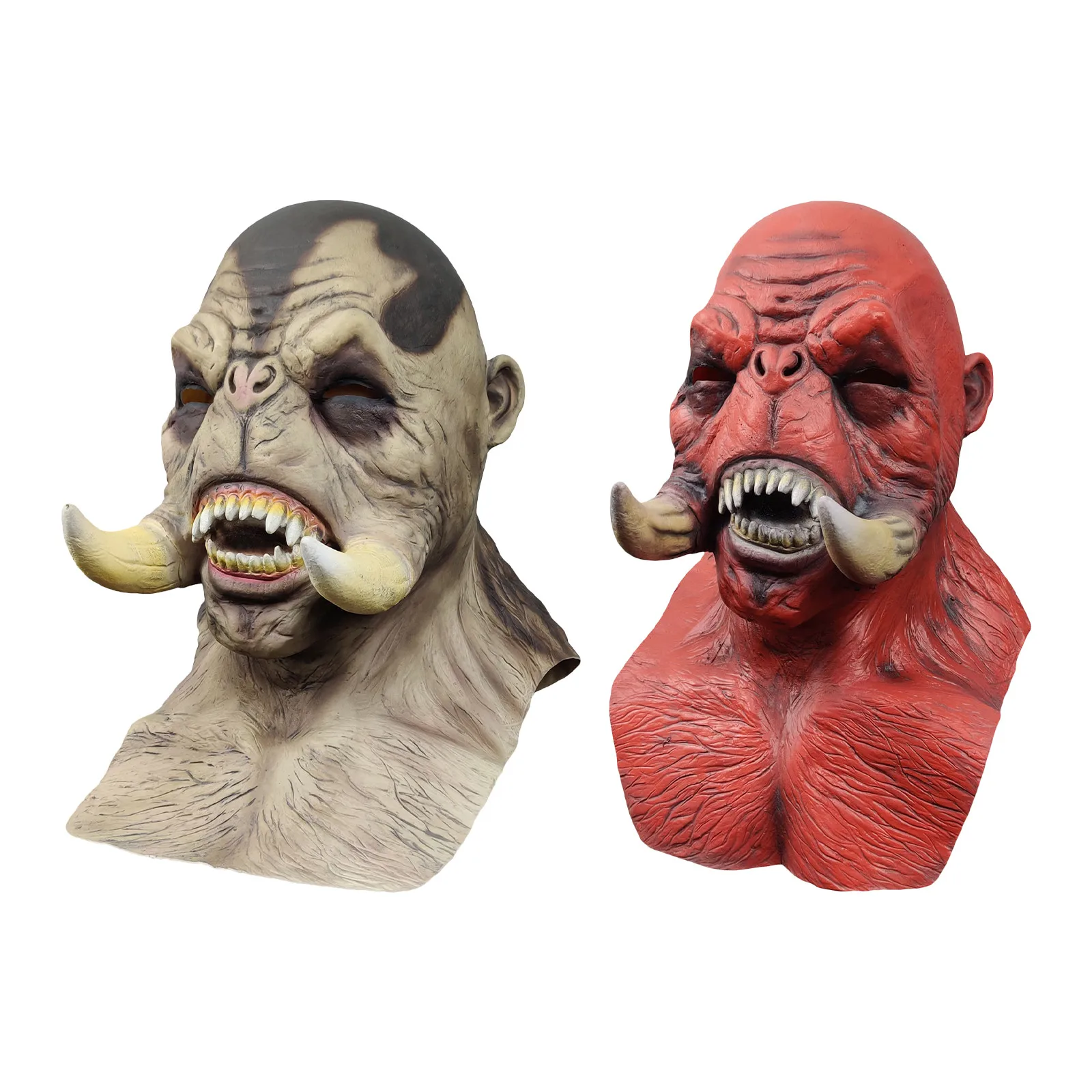 

Halloween Party Scary Mask Horrible Mask Masquerade Costume Latex Cosplay Props Alien Bloody Monster Masks Halloween Scary Props