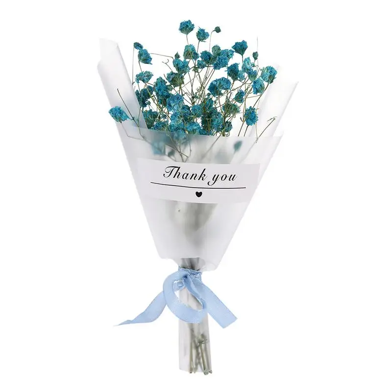 Мини Gypsophila Натуральные сушеные цветы День Святого Валентина свадебные украшения