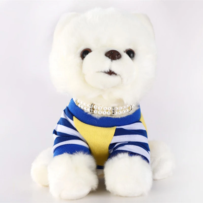 Модный жемчужный ошейник для собак регулируемое индивидуальное ожерелье Martingale