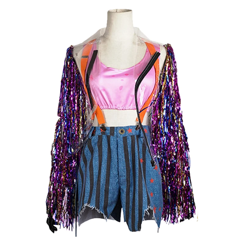 Movie Birds Of Prey Cosplay Suicide Squad Batman Harley Quinn Costume Women Fancy Halloween Costumes Sexy Outfit Custom Made |