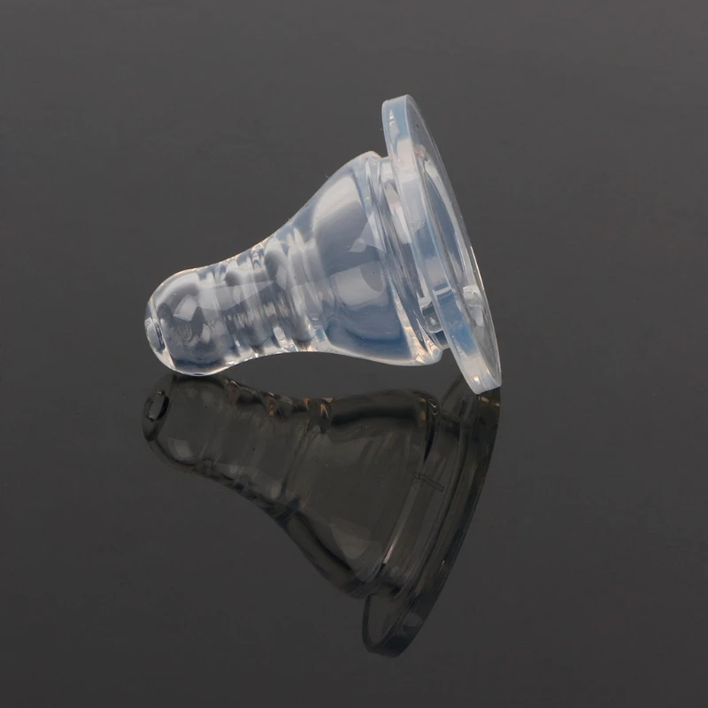 

1pcs Silicone Standard Neck Soft Teats Cross Hole Natural Flow Nipples