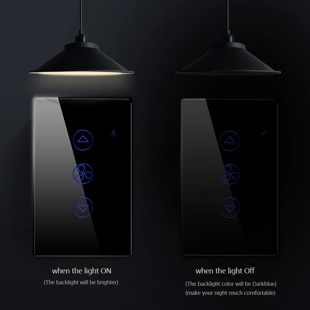 GoGoPanda новинка стандарт США сенсорный телефон переключатель Wi Fi приложение Tuya +