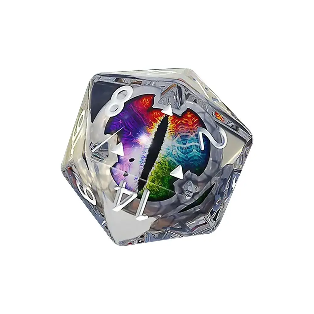 Кристальные великолепные глазурованные игральные кости из бисера настольные