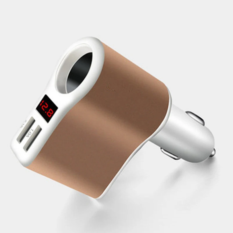Fiuzd 2.1A прикуриватель зарядное устройство двойной USB разветвитель напряжения