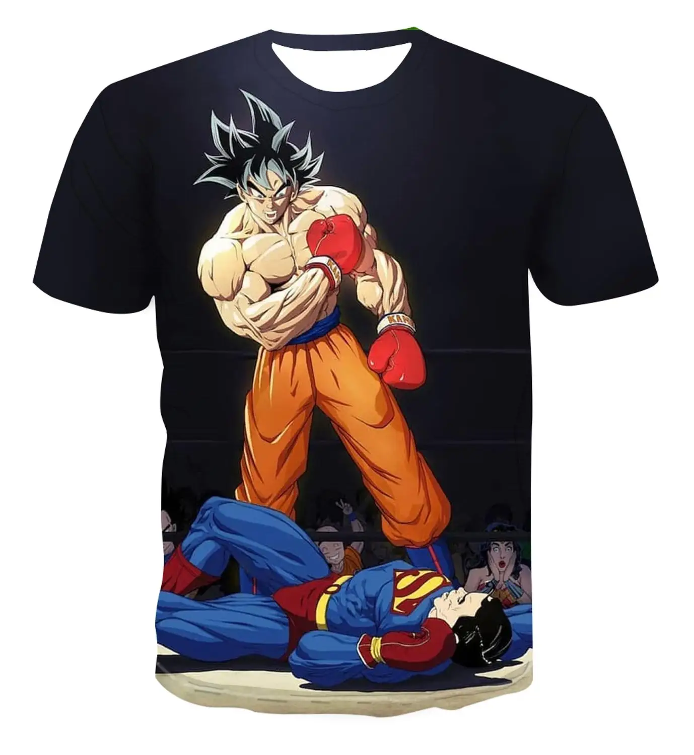 2020 popular cartoon character T-shirt 3D printing t-shirt men's short sleeve street style versatile s-6xl | Мужская одежда