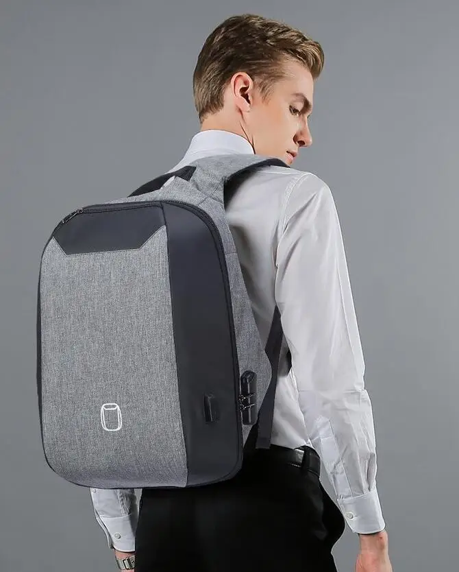 Новый мужской рюкзак сумка для компьютера деловая отдыха 180 градусов открытый и