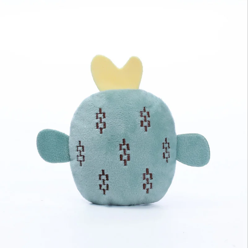 

New pet toy plush fruit vocal dog bite resistant interactive multiple cat plush toy manufacturers direct