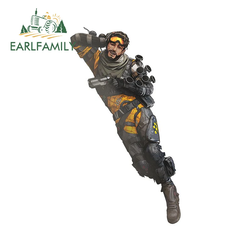 EARLFAMILY 13 см x 7 3 для Apex Legends Mirage автомобильные наклейки мотоциклетные граффити