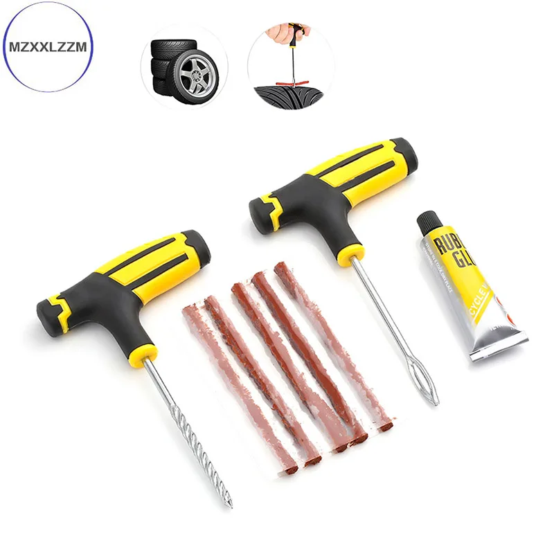 Комплект для ремонта автомобильных шин 1 комплект 8 штук инструмент цемента и