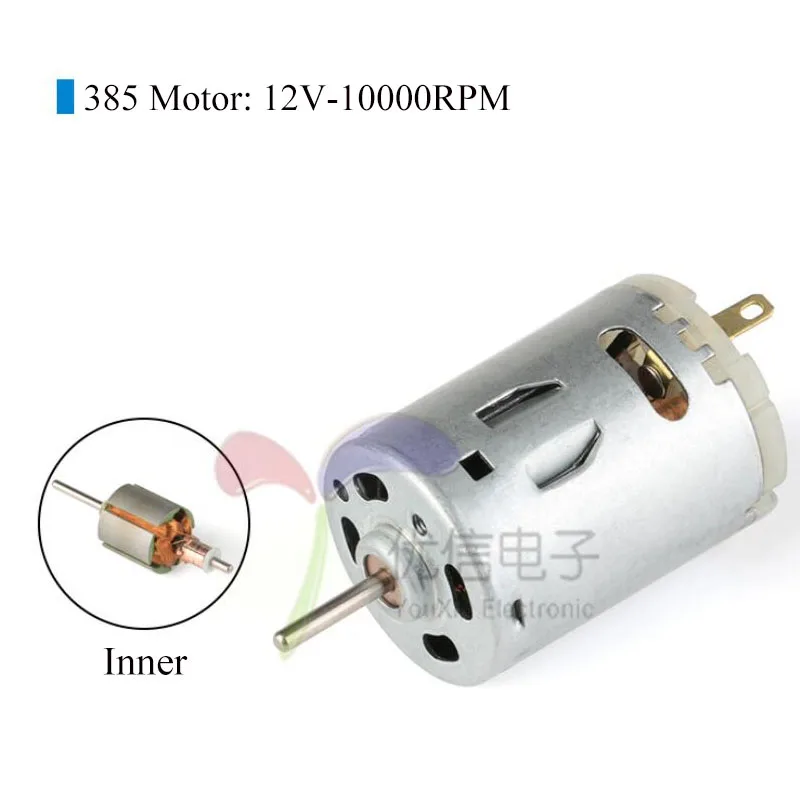 DC 12V 11600RPM/10000RPM Motor Large Torque For Blower/Hot Air Gun/Hair Dryer/Small Electric Drill Handmade DIY | Обустройство дома