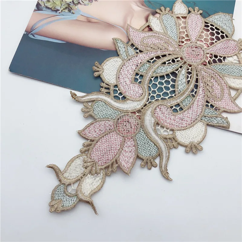 10 шт. 3D Цветовая флейта с нашивкой одежда яркой пудрой ручной работы | Дом и сад