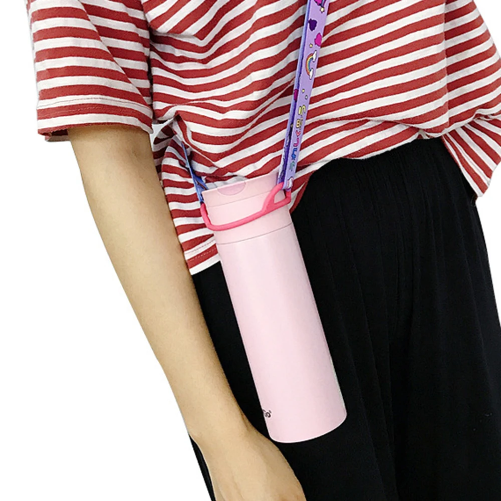 Ремешок на плечо для бутылки с водой портативный длинный ремешок пряжкой