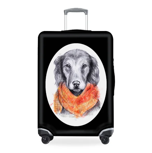 

3D Cartoon Thicker Travel Luggage Suitcase Protective Dust Cover for Trunk Case Apply to 18''-32''Inch Baggage Suitcase Cover