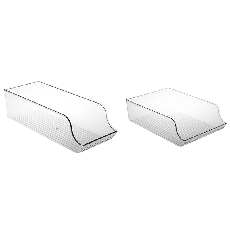 

Kitchen Beer Storage Box Beverage Bottle Transparent Finishing Box Drawer Refrigerator Storage Box Organization