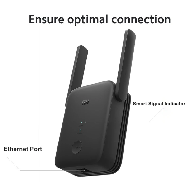 Ретранслятор Wi-Fi Xiaomi AC1200 1200 Мбит/с 5 ГГц | Электроника