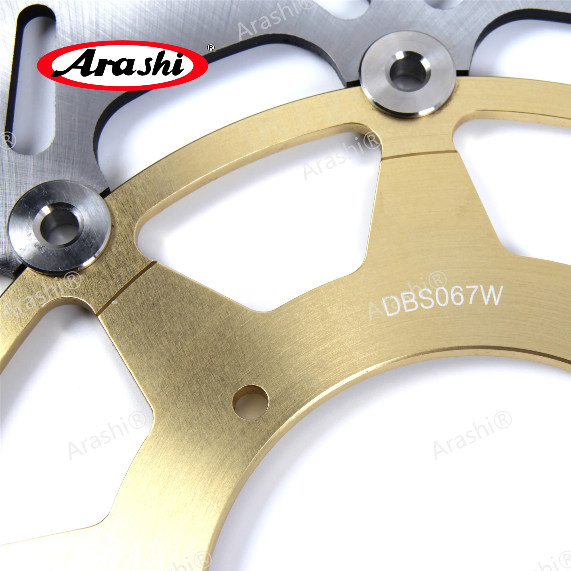 ARASHI 1 комплект ЧПУ передние задние тормозные диски роторы для HONDA CRF R 450 2002 2014 CRF450R