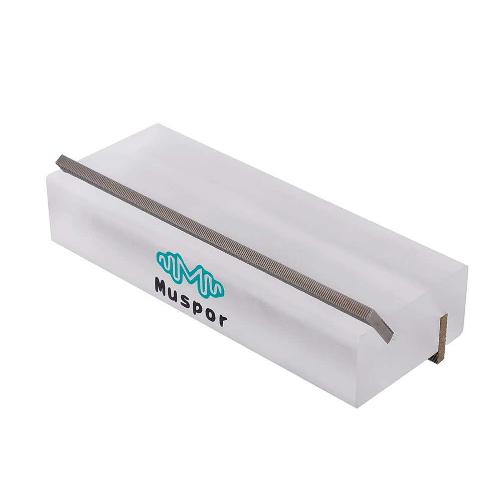 

Сглаживающий Инструмент Luthier с высокой твердостью, портативная прочная двухгранная Шлифовальная Пилка 2 в 1 для прозрачной гитары