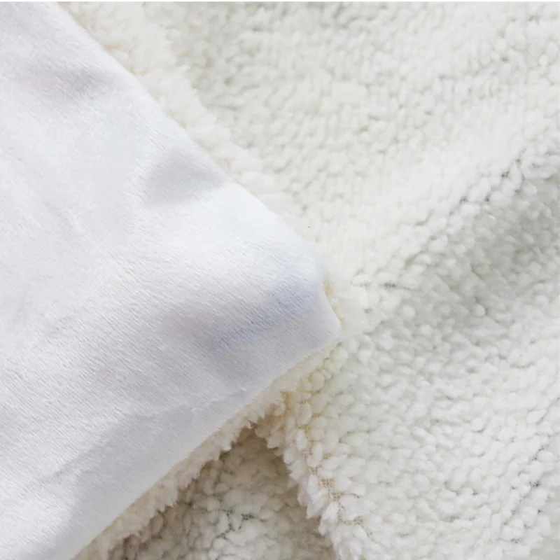Bluey 3D Printed Sherpa Blanket Rectangle Home Textiles Fleece Wearable Throw Blankets | Дом и сад