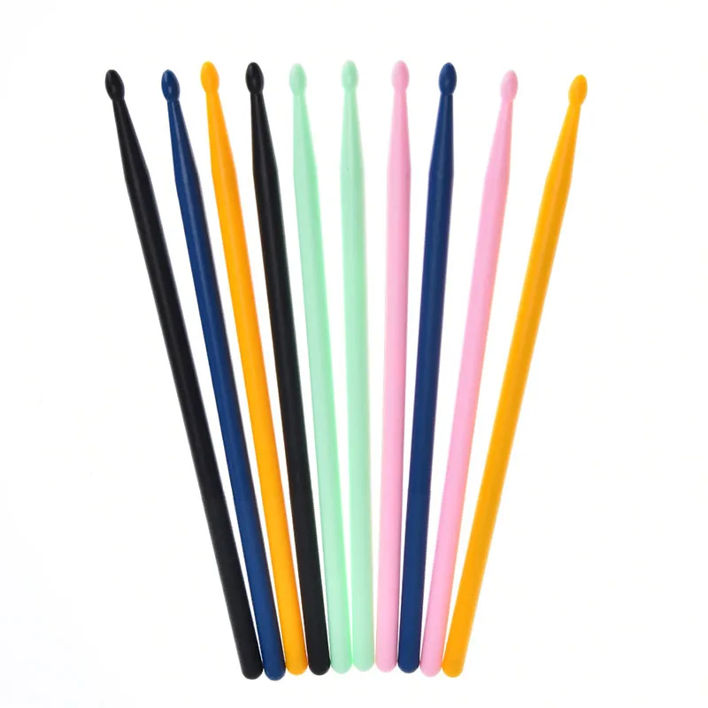 

1Pair Professional Drumsticks Nylon Drum Stick Set Lightweight Musical Instrument Drumsticks Color Randomly Color