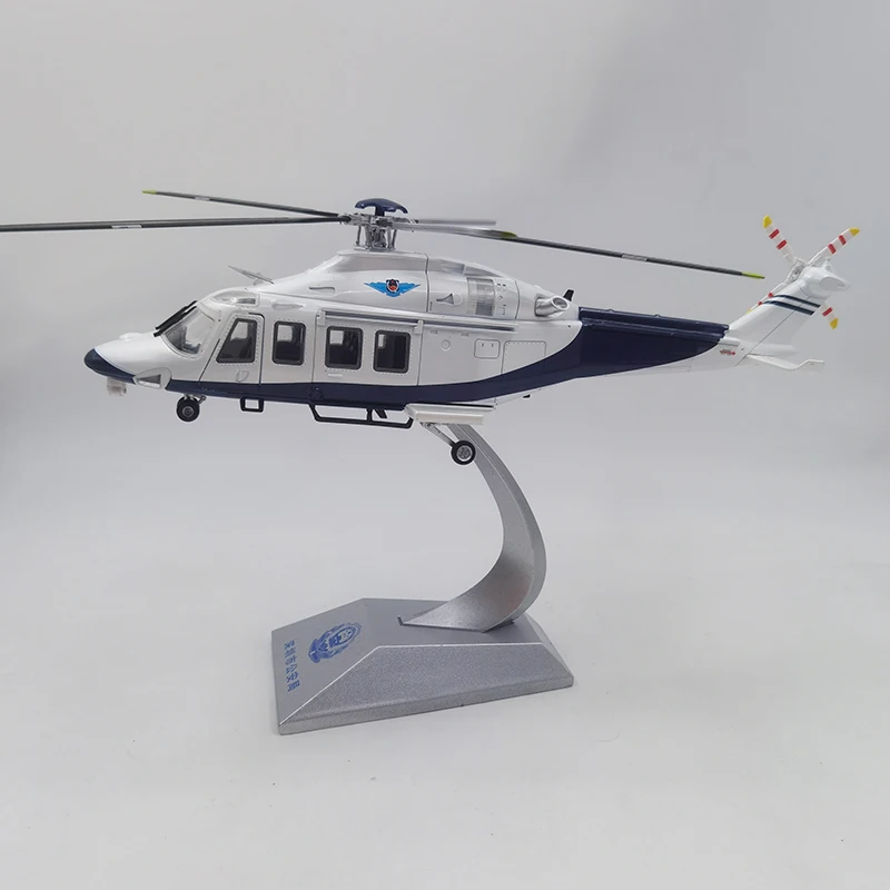 36 см, 1/32, полиция ВВС для вертолета водяного звезды AW139, военный самолет, детский самолет, сувенирный дисплей