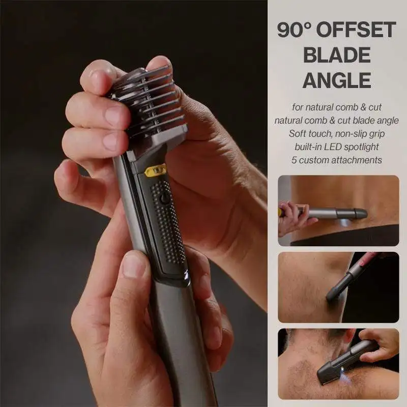 Herramientas de afeitado y corte de pelo para el hogar, Afeitadora el&eacute;ctrica multiusos, cortadora de pelo, cortadora de barba, juego de herramientas de afeitado de estilo autom&aacute;tico-5