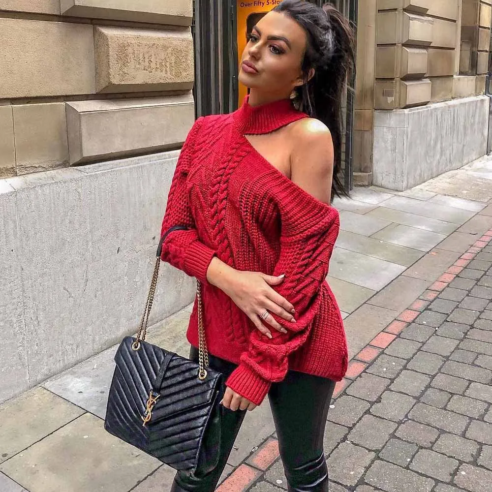 2019 Winter Women Sweater Autumn Long Sleeve Turtleneck Solid Fashion Female Pullover Streetwear Jumper | Женская одежда