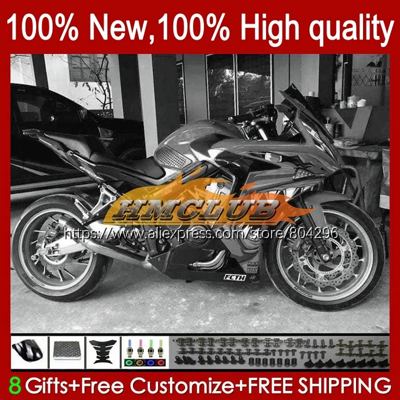 

Корпус обтекателя для HONDA CBR 650 F CBR 650F 3No.94 CBR650F 11 12 13 14 15 16 CBR650 F 2011 2012 2013 2014 Shark gray 2015 2016
