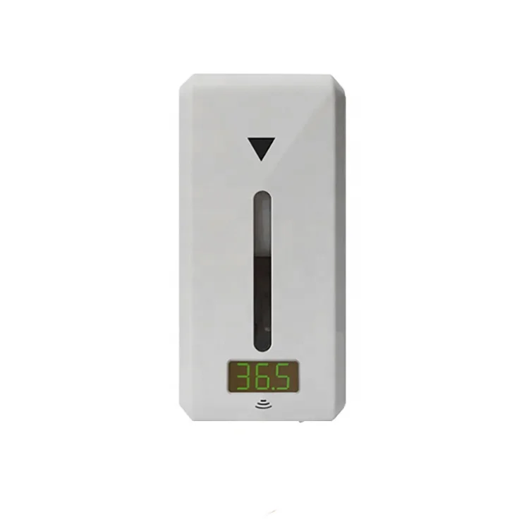 

New automatic induction temperature measuring hand washing instrument non-contact automatic soap dispenser with large capacity
