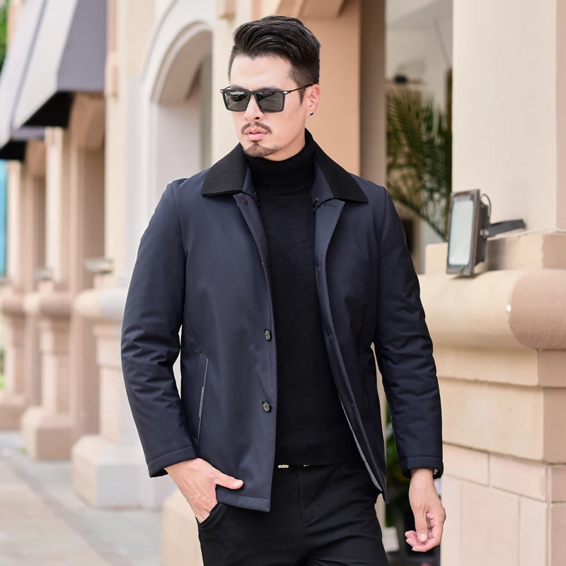 Осенне-зимняя новая куртка модная повседневная утепленная теплая одежда с