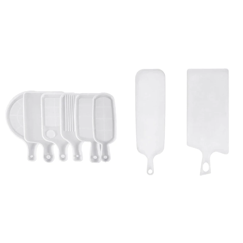 

6 Pack Resin Tray Mold, Tray Molds Resin Silicone Molds with Resin Tray Molds, Flexible Silicone Molds for Epoxy Resin