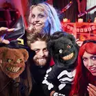 Креативная плюшевая кровавая медведь, кролик, Жуткий Ужас, плюшевая маска, Хэллоуин, маскарадный костюм, реквизит, сделай сам, косплей, игрушка, товары для Хэллоуина