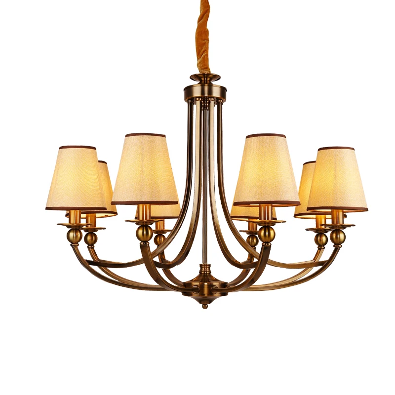 Американский Сельский люстра светильник ing для столовой ресторана haning роскошный