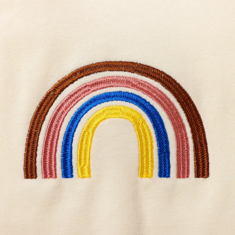 

2021 Newborn Baby Clothes Rompers Infant Girl Jumpsuit Boy Clothing Cute Rainbow Pattern Spring Autumn Outfit Soft Comfortable