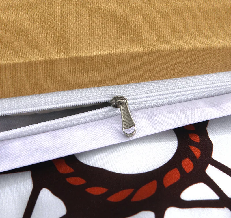 3D акварельные постельные принадлежности комплект из 3 предметов пододеяльник