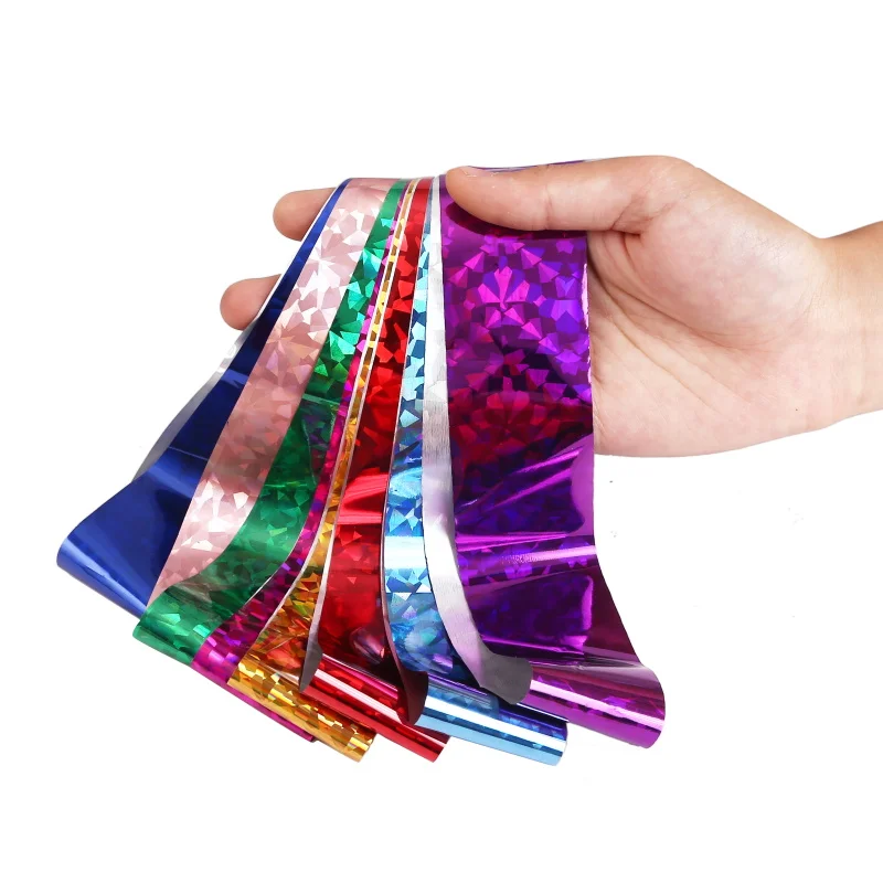 10 рулонов/набор голографические наклейки для ногтей | Красота и здоровье