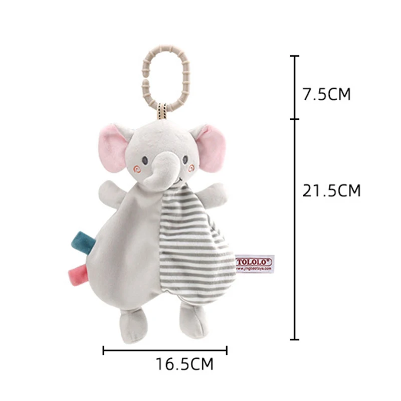 

Baby Infant Animal Soothe Appease Towel Soft Plush Comforting Toy Pacify Towel Appeasing Towel Soothing Towel Baby Plush Toys