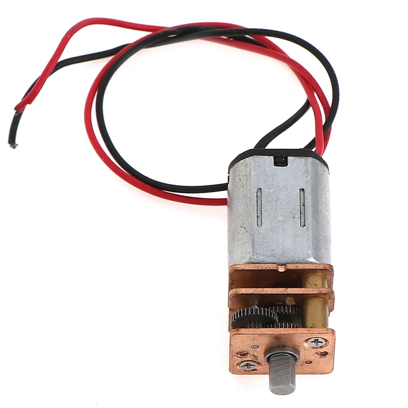 5V Сталь Шестерни N20 мини Точность DC ed мотор D ось для снижения скорости