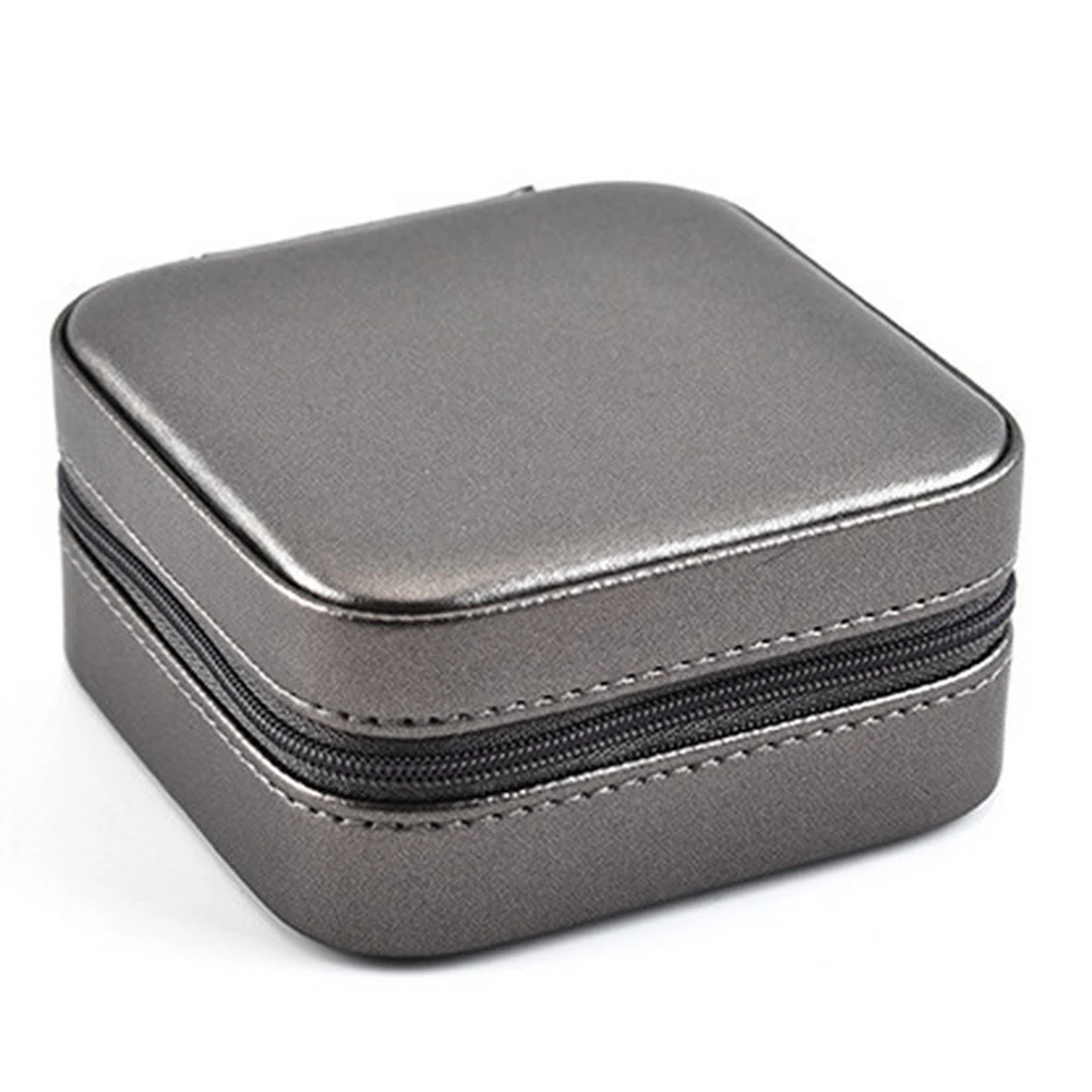 Органайзер для ювелирных изделий из искусственной кожи 2 Слои Портативный