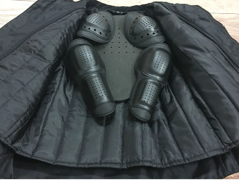 

New Arrival Oxford Cloth Jacket Motocross Motorcycle Scooter Jackets With Cotton Liner For Men