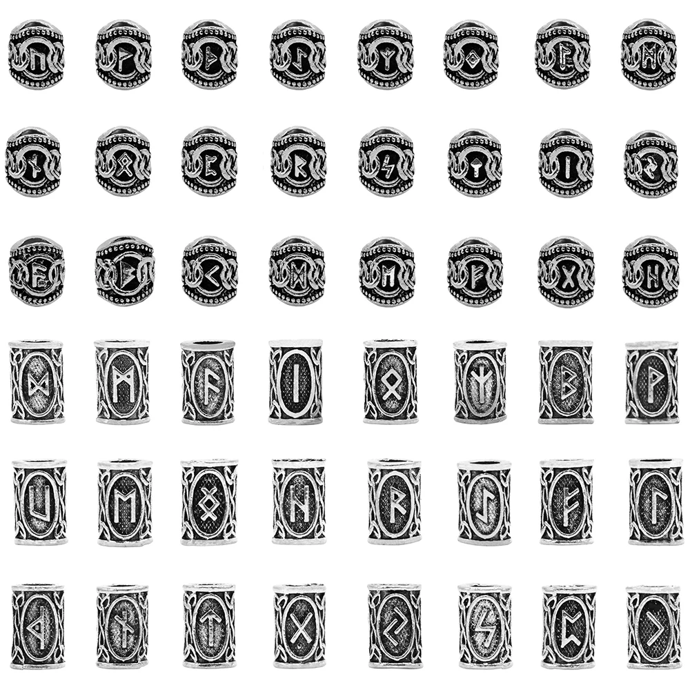 48 шт. бусины для плетения волос |