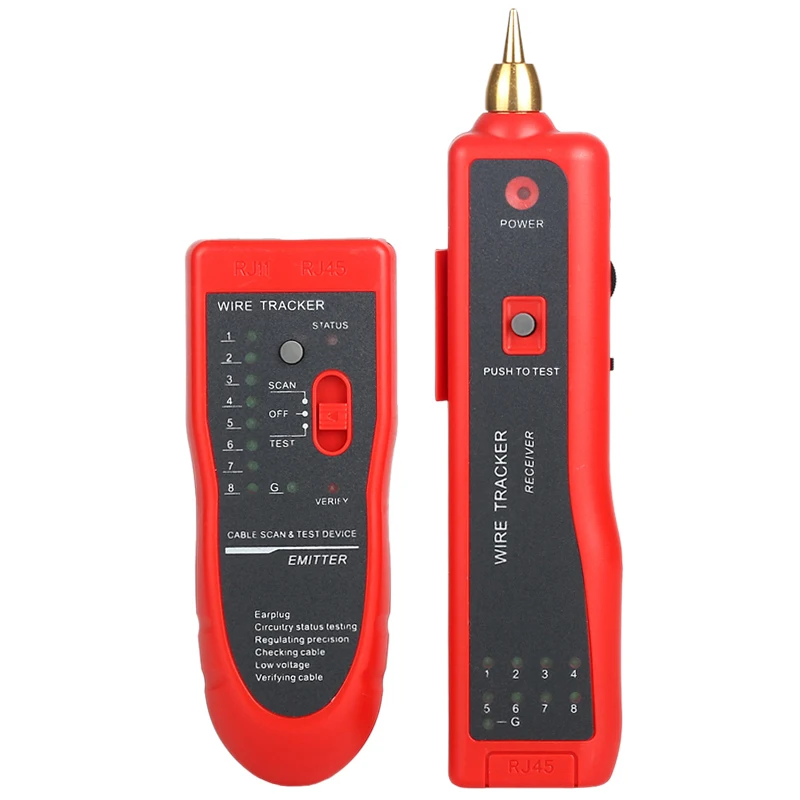 RJ11 RJ45 Cat5 Cat6 телефонная Проводная отслеживающая тонер Ethernet LAN Сетевой кабель