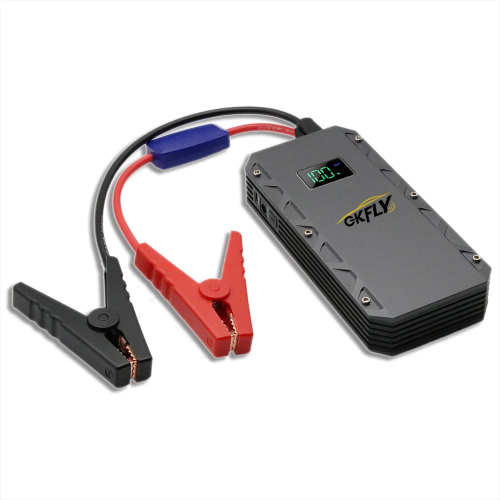 

GKFLY Car Jump Starter 12V 2000A Emergency Power Bank Launcher For Cars Portable Booster Starting Cables For Petrol Diesel Auto