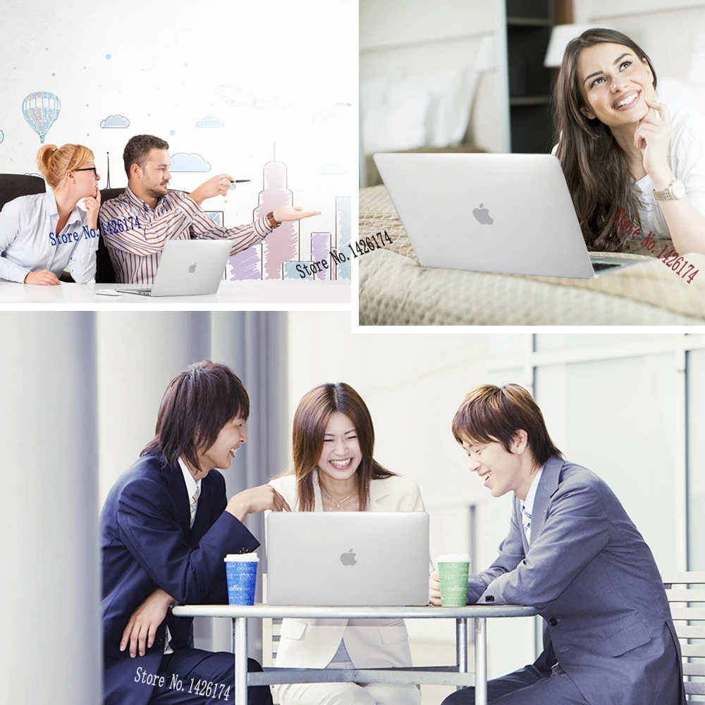Чехол для ноутбука Apple MacBook Air Pro retina 11,6 12 13,3 15,4 дюймов для New Air Pro 13 A1466 A1932 A1989 A2159 с сенсорной панелью ID