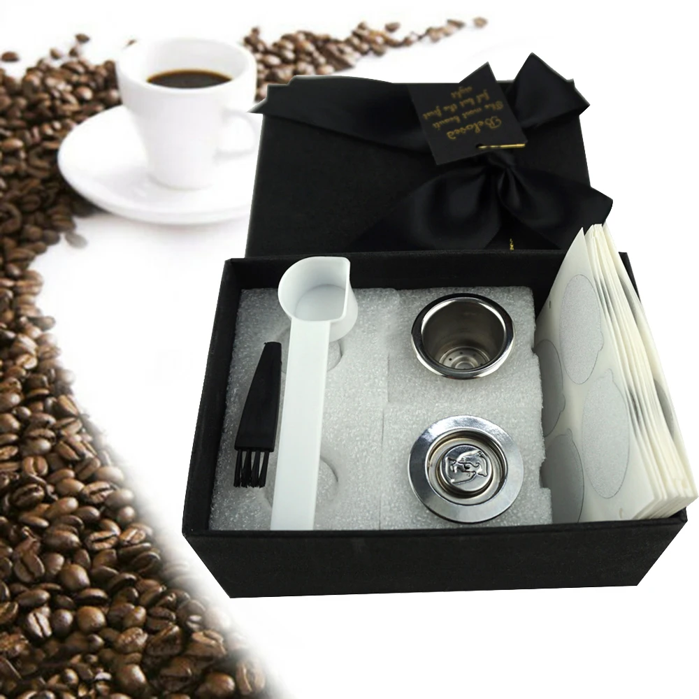 Набор кофейных капсул для приготовления эспрессо бариста многоразовые из