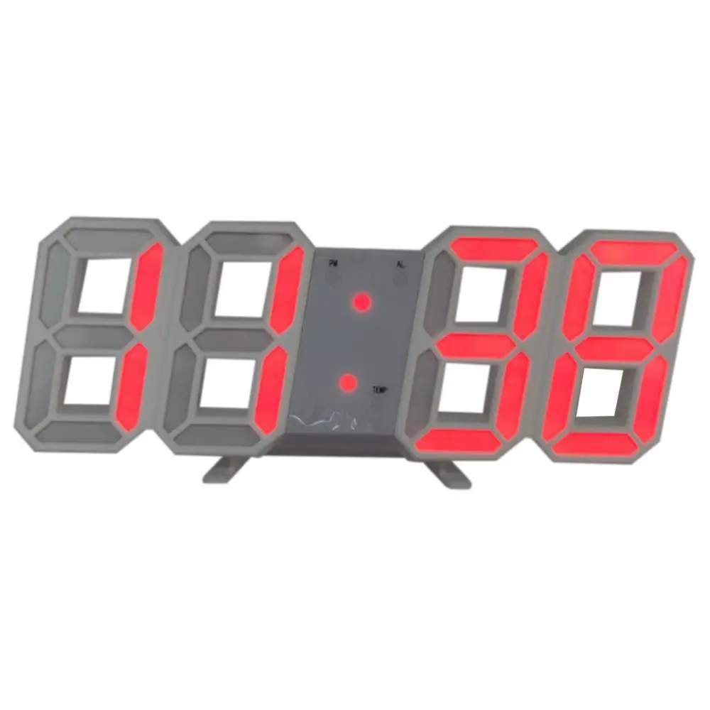 Светодиодный светодиодные настенные часы современный дизайн цифровые