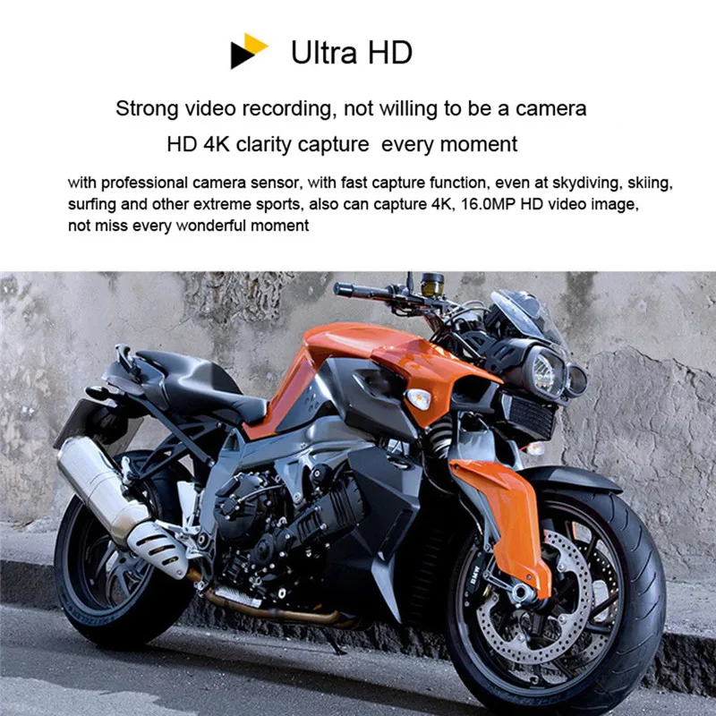 H9A Pro 2,0 дюймов lcd 4k ultra HD 1080P Экшн-камера Поддержка WiFi Спортивная камера FULL HD Спортивная камера