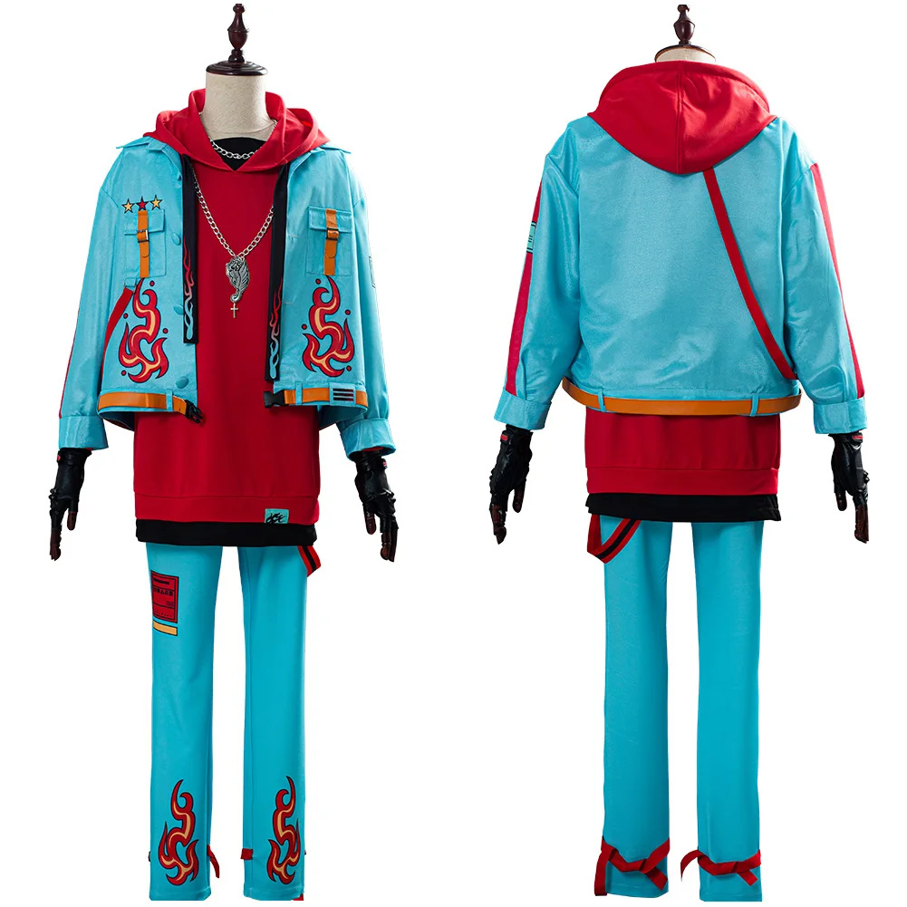 Костюм для косплея аниме параокс Live Sugasano Allen костюм взрослых модное пальто брюки