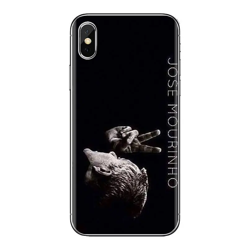 For iPod Touch Apple iPhone 4 4S 5 5S SE 5C 6 6S 7 8 X XR XS Plus MAX Jose Mourinho Soccer coach Football Soft Silicone TPU Case |