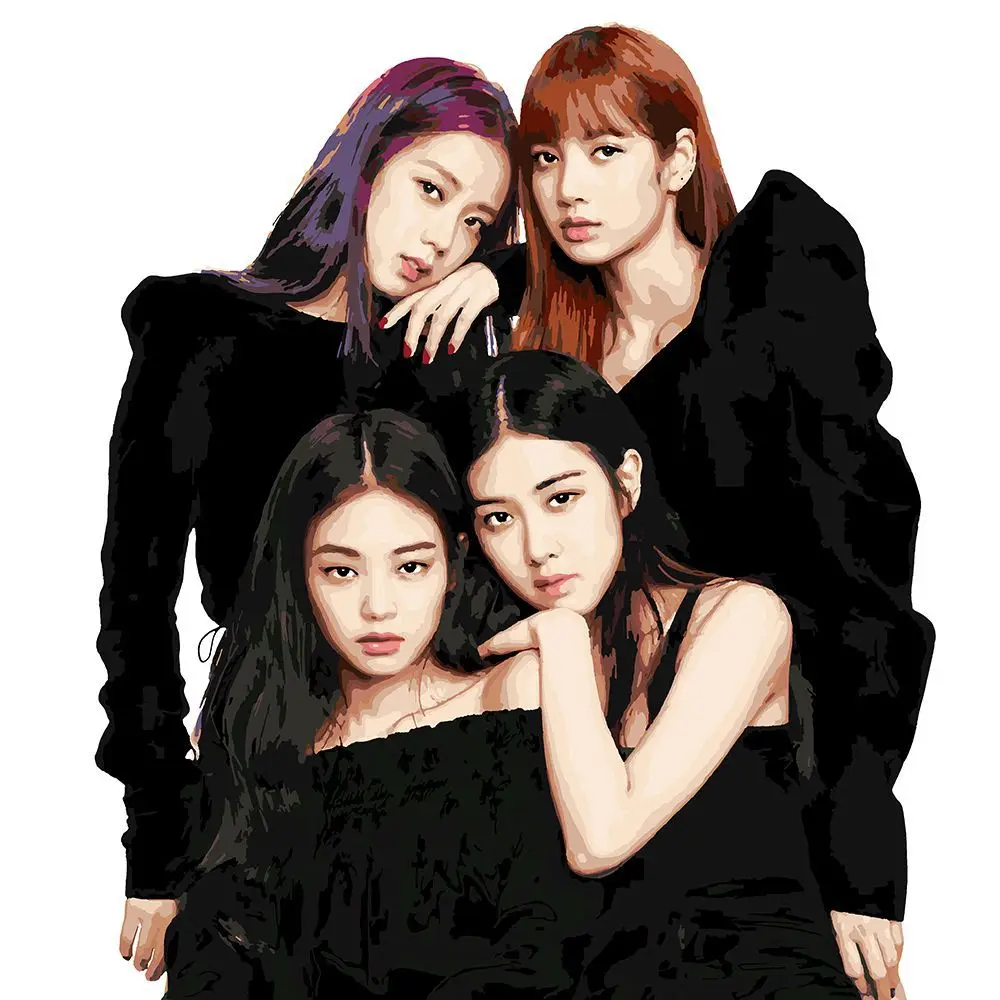 Картина по номерам Blackpink 2 40 х 50 см|Картины номерам| |