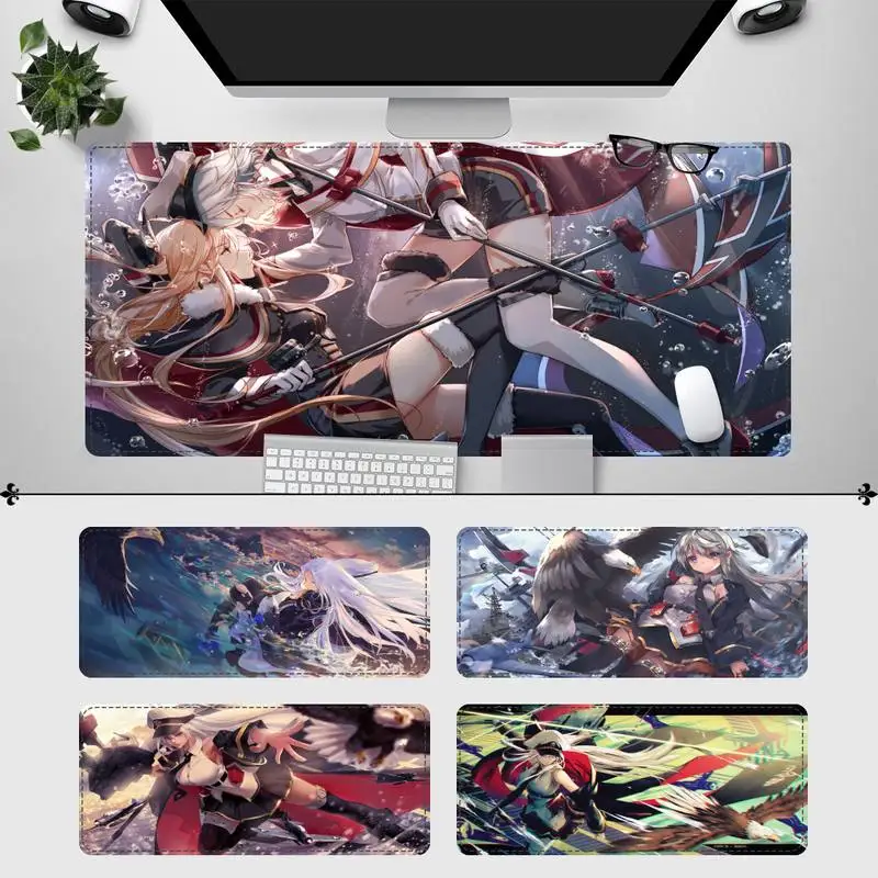 

2020 Azur Lane Enterprise Gaming Mouse Pad PC Laptop Gamer Mousepad Anime Antislip Mat Keyboard Desk Mat For Overwatch/CS GO